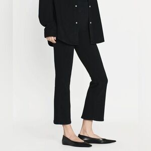 Frame Jetset Crop Mini Boot Jean NWT